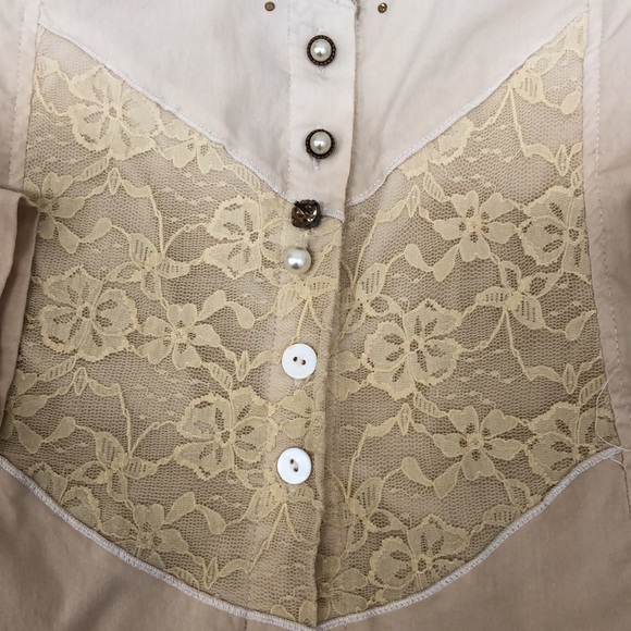 Jane & John Boho Bohemian Rare Unique Made in Turkey Top Size Medium - Picture 5 of 10